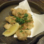 和牛もつの竜田揚げ