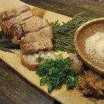 聖護院 - 六白黒豚のいろり焼き