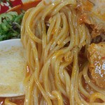 らーめん弥七 - 辛味噌らーめん(2016/7)