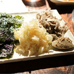 つねまつ久蔵商店 - センマイ蟹味噌ネギのり