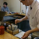 天麩羅 ほり井 - 旬の素材を一点一点丁寧に
            太白油の天麩羅が食せる