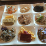 食彩健美 野の葡萄 - リスペクトタイムは再度お気に入りを盛りつけ。