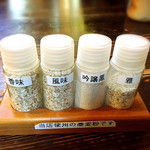 蕎麦切り　こばやし - 蕎麦粉見本 