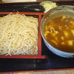 かやぶき蕎麦やぶ - 豚カレー南せいろ1,200円