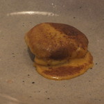 食堂セゾンドール - ホタテ貝とごぼう　ウニ肝焼き