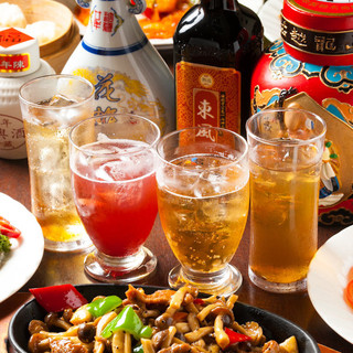 We have a wide variety of drinks that go well with authentic Chinese food♪