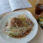 ちゃんこ太五郎 - 冷し肉そば750円