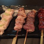 鳥廣 - 串焼き盛り合わせ