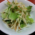 四川食府 - ランチセットのサラダ
