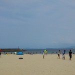 海の家　えびすや - 海の家前の風景