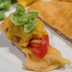 銀座 ハプスブルク・ファイルヒェン - サラダのソースを添えて