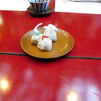 貴船べにや - 食膳のお菓子