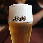 Kisshouan - 生ビール「Asahi Super DRY」グラス