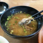 びっくりドンキー - 今日の味噌汁