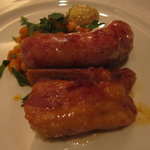 ICARO miyamoto - 白金豚のスペアリブと自家製サルシッチャ