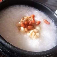 京料理 入舟 - 白粥　薬味（クコの実、他）