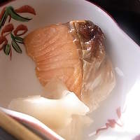 京料理 入舟 - マスの塩焼き