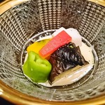 北新地 湯木 - 夏野菜炊合せ