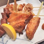 Sugoroku - 伊達鶏串焼き盛合せ