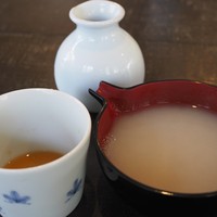 かぶらや - 蕎麦湯