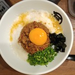 麺や マルショウ - 冷製台湾トロロまぜそば(2016/7)