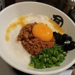 麺や マルショウ - 冷製台湾トロロまぜそば(2016/7)