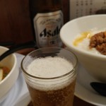 麺や マルショウ - 瓶ビール2本目(2016/7)