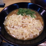 手造りうどん 楽々 - チーズカレーうどん(H22.10)