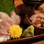 五郎 - のどぐろのお造りと炙り