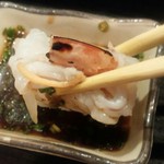 寿司居酒屋 㐂六 - 今度はポン酢でいただきます！