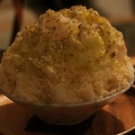 イタリアンかき氷 シロッポ - ももカルボナーラ