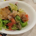 ガスト - 甘辛ポークのサラダ