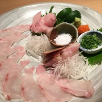 のど黒屋 新橋店 - お造り　食べ比べ