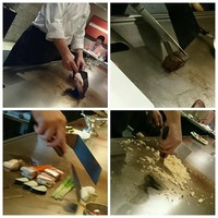 ホテルオークラレストラン名古屋 鉄板焼 さざんか - 見事なターナーさばき✩*.ﾟ