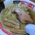 地鶏ラーメン 一鳳 - 塩ラーメン＋ネギ辛チャーシュー丼(650円+200円)