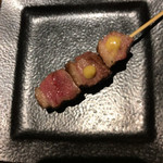 Na Camo guro - 鴨串焼き