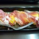 かんちゃん - 生ハムと柿650円