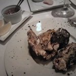 かえりやま - サロマの牡蠣、アミューズでこれが！すごい！