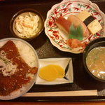 和食 たか田 - 日替り定食（鰹の香味丼）