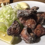 160729東京　魚猫　カツオの竜田揚げ