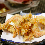 鮮魚 菜菜魚魚 - アカシャエビの天ぷら
