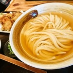 純愛うどん なでしこ - 鶏天ひやかけセット