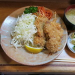 とんかつ冨貴 - 串かつ定食