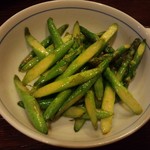 魚勝 - アスパラバター焼