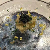 リストランテASO - カッペリーニ、キャビアの塩気だけで