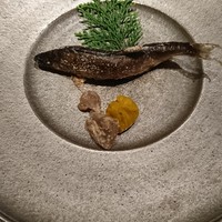霞庭 まつばら - 鮎の塩焼き