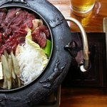 柿島屋 - 桜鍋と馬刺し☆