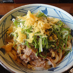 Marugame Seimen - 肉玉ごぼうぶっかけ￥430