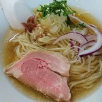 麺処 晴 - 塩そば（冷やし）　７３０円