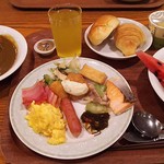 Naha Sentoraru Hoteru - 朝食バイキング